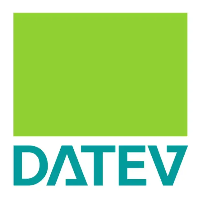 Offizielles Logo der DATEV eG Nürnberg als Referenz für UBODA IT-Solutions im Bereich Software Engineering und Künstliche Intelligenz.